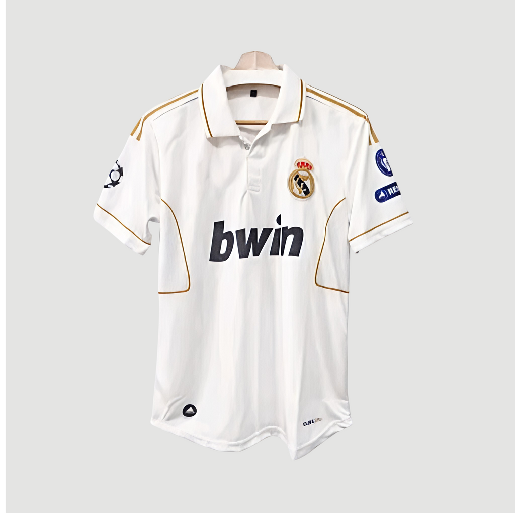 Real Madrid Classic White Home Jersey - (Polyester)