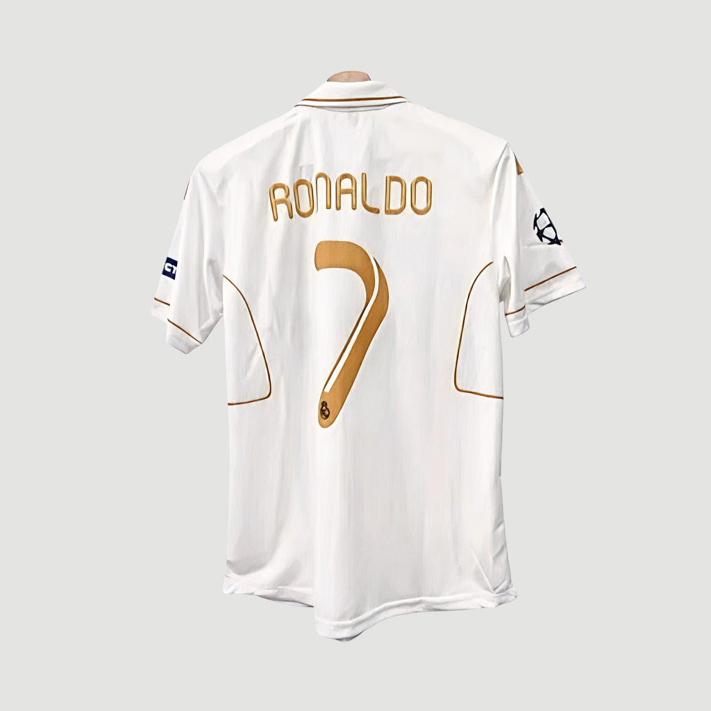 Real Madrid Classic White Home Jersey - (Polyester)