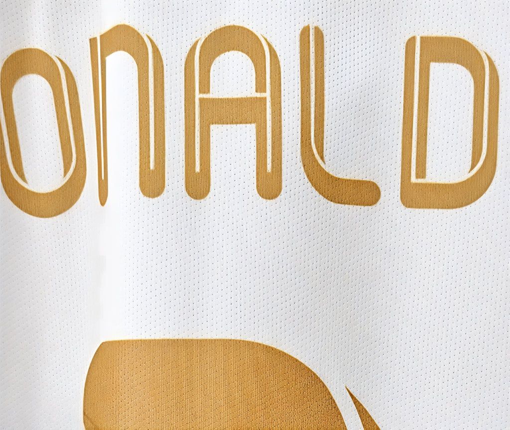Real Madrid Classic White Home Jersey - (Polyester)