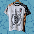 Tsubasa Japanese Dragon Graphic Performance T-Shirt – Samurai Sword & Koi Design ⚔️🐉