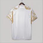 Real Madrid Jersey – White & Gold Edition ⚪✨