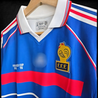 France 1998 Home Retro Jersey #10 Zidane – Classic World Cup Edition