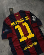 Neymar 11 Barcelona 2015 Retro Jersey