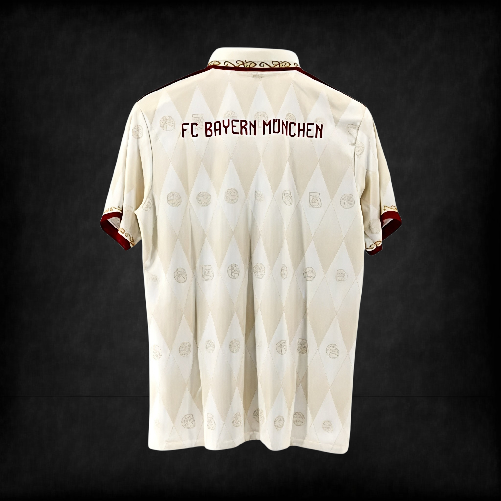 FC Bayern Munich Retro Away Jersey – Cream Classic Edition