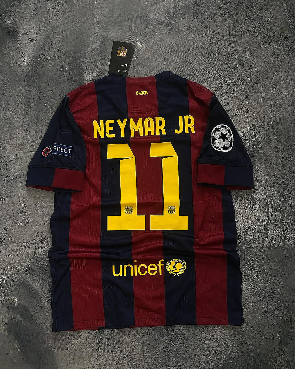 Neymar 11 Barcelona 2015 Retro Jersey