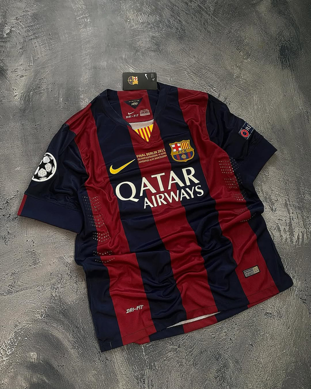 Neymar 11 Barcelona 2015 Retro Jersey